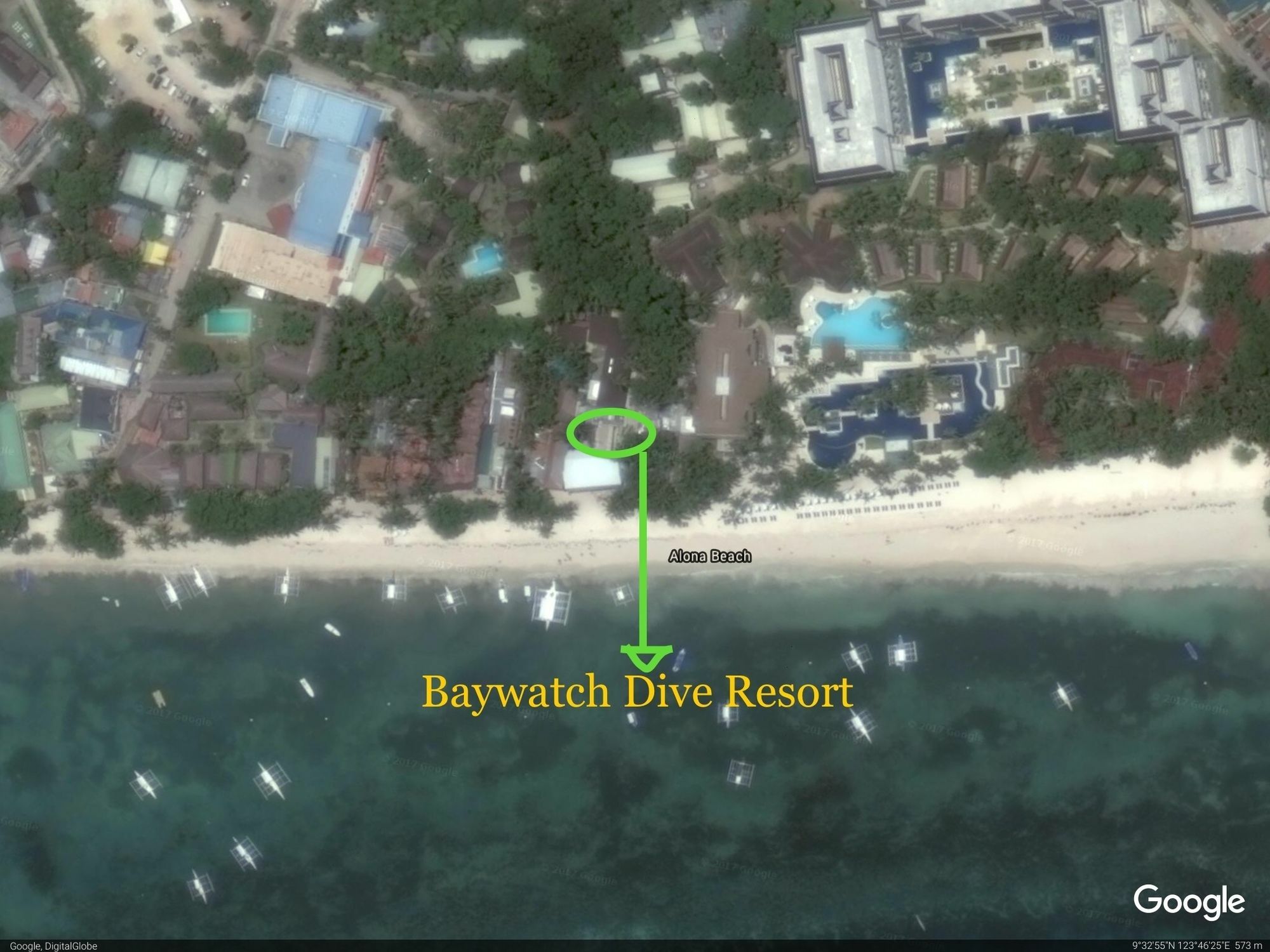 Baywatch Dive Resort Panglao Exteriér fotografie